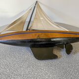 Vintage basin sailboat 60s