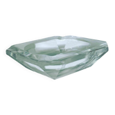 Val St Lambert Crystal Ashtray