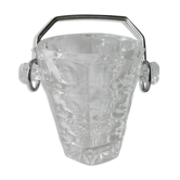 70s crystal ice bucket