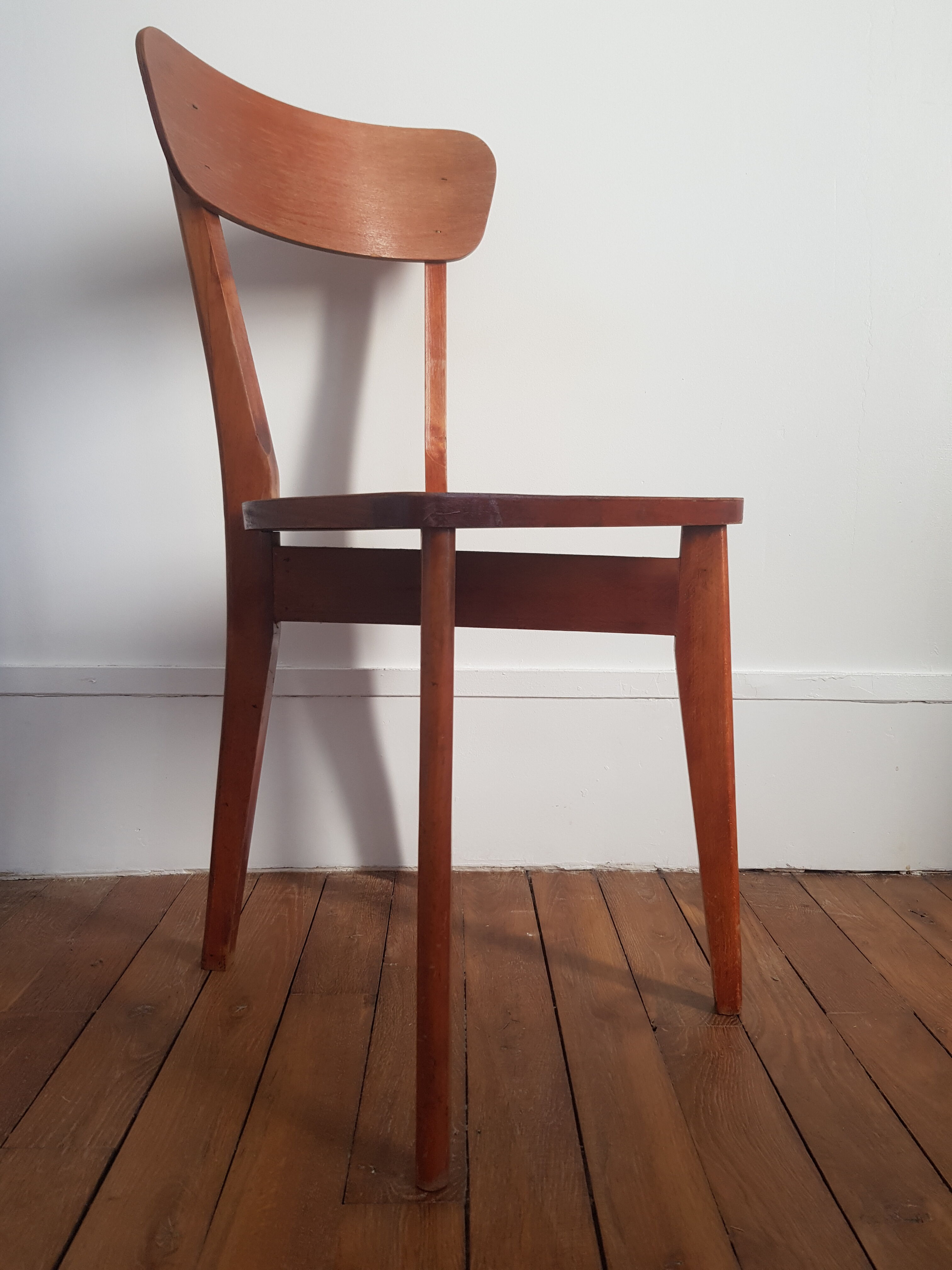 Wooden chair years 50