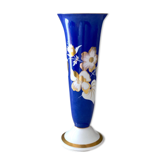 Art Deco Porcelain Vase Königszelt with Gold Decoration, Hand Painted