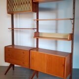 Ergo Teak Storage Cabinet, Vintage Scandinavian 1960s