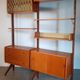Ergo Teak Storage Cabinet, Vintage Scandinavian 1960s
