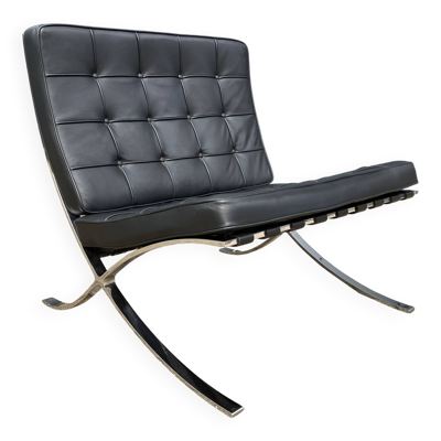 Originele Knoll Barcelona chair Mies Van Der Rohe , Zo goed als nieuw!!