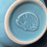 Vintage Blue Elephant Teapot
