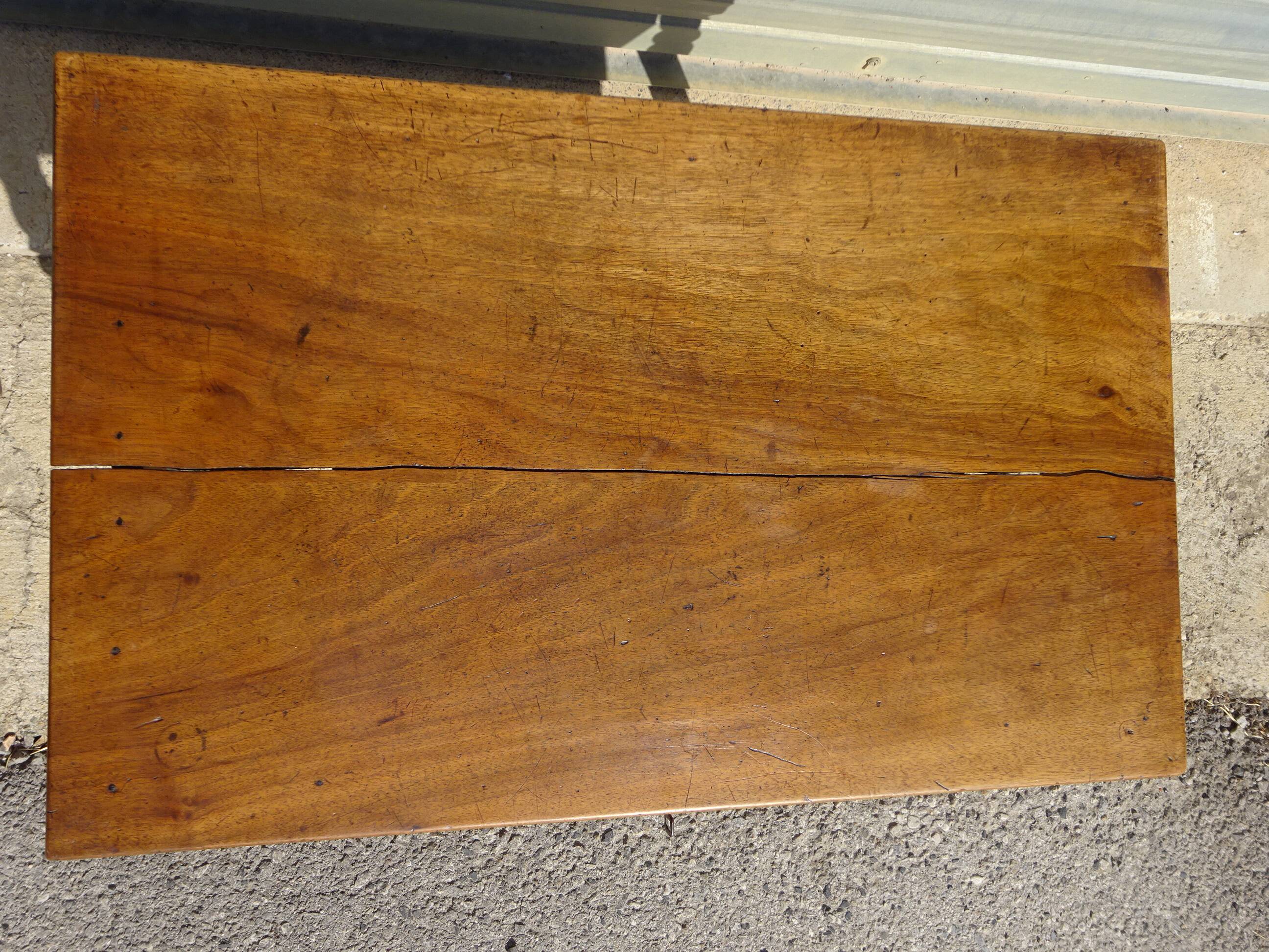 Vintage desk in solid walnut