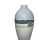 Royal Copenhagen (attributed to) 20th century polychrome porcelain vase