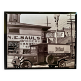 Photographie "Coin de rue à La Nouvelle-Orléans, devanture de la sandwicherie N.E. Saul’