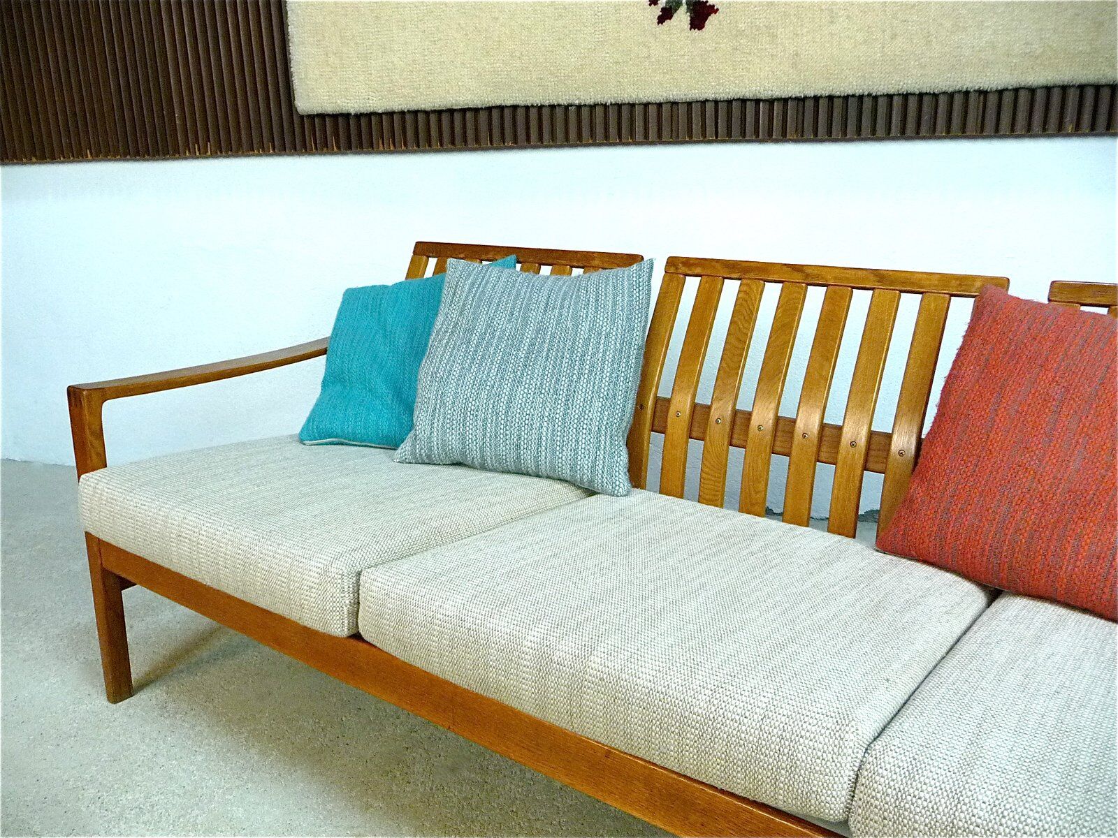 Mid-century German 3-seater sofa from WK Wohnen, 1960s