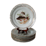 Assiettes porcelaine Limoges