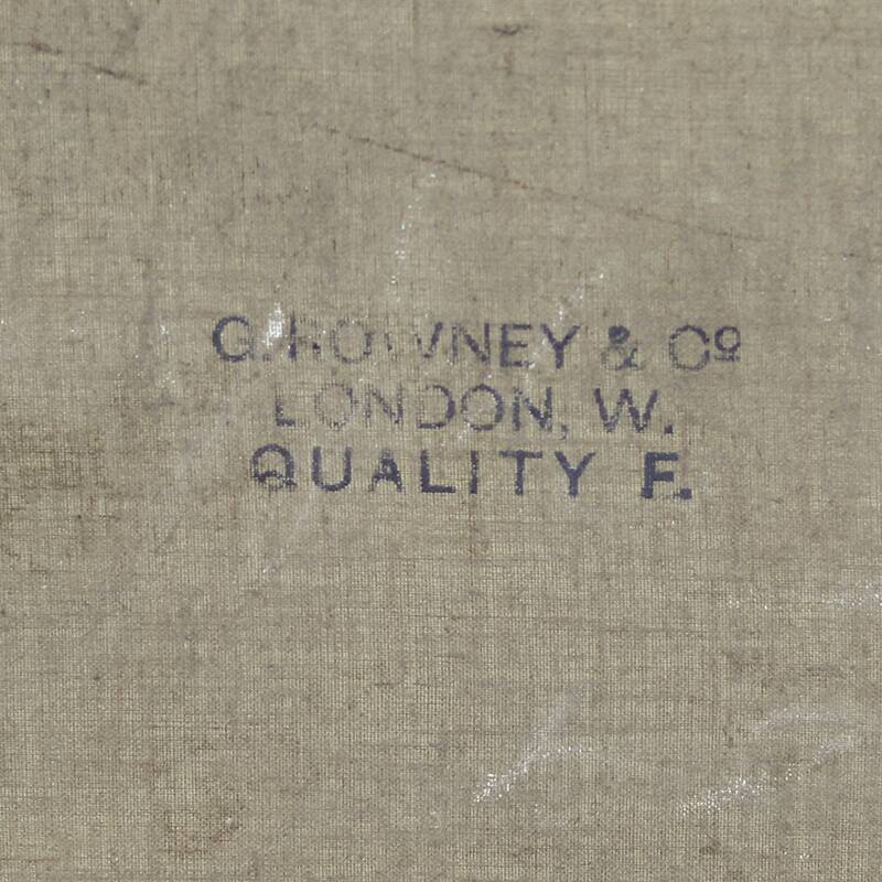 Decorative antique english painting fox and ducks