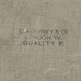 Decorative antique english painting fox and ducks