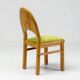 The Modern Scandinavian Oregon Pine Mid-Modern Dining Set - 4 Accent Chairs and 2 Armchairs