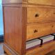 Vintage pine "drawer free" chest of drawers