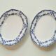 2 plats "Alexis" en porcelaine Adderleys