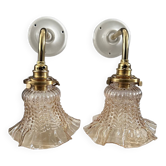 Pair of vintage wall lights