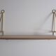 Brass shelf