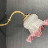 swan neck and tulip wall light circa 1940