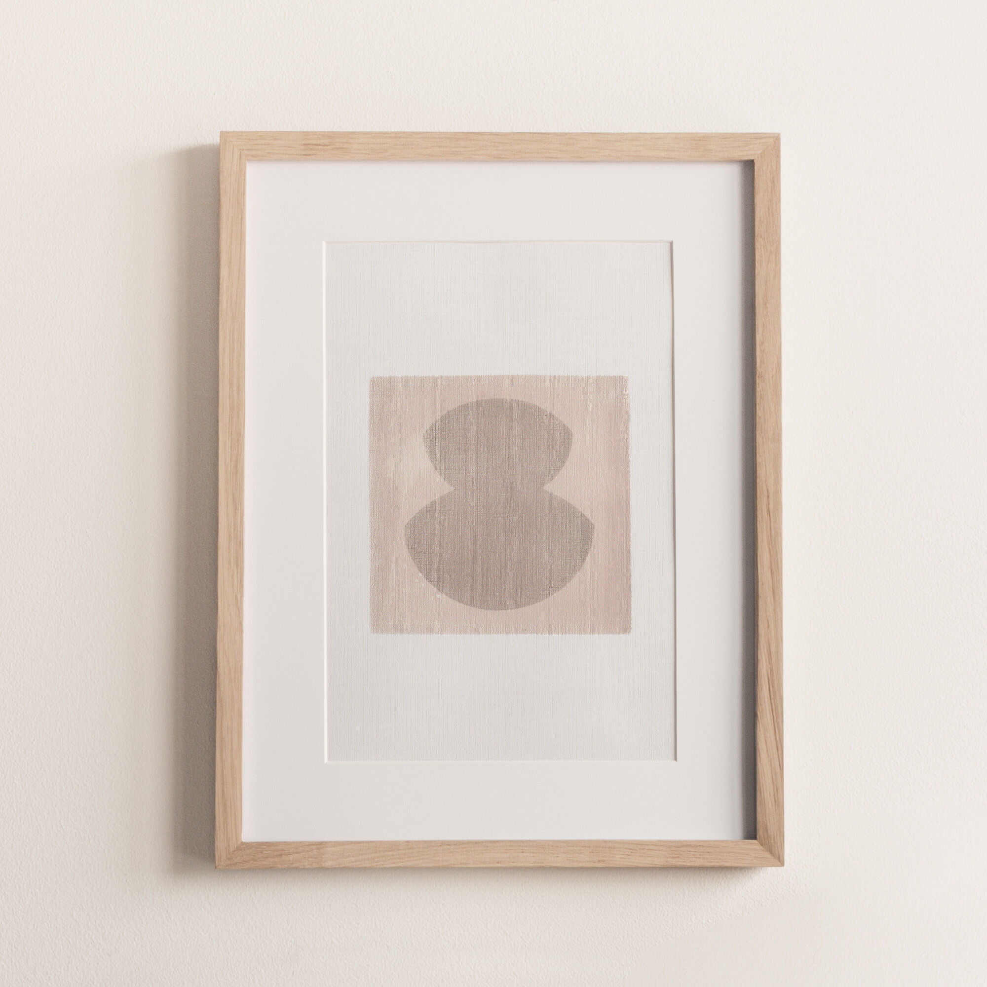 Painting on paper, abstract by Eawy