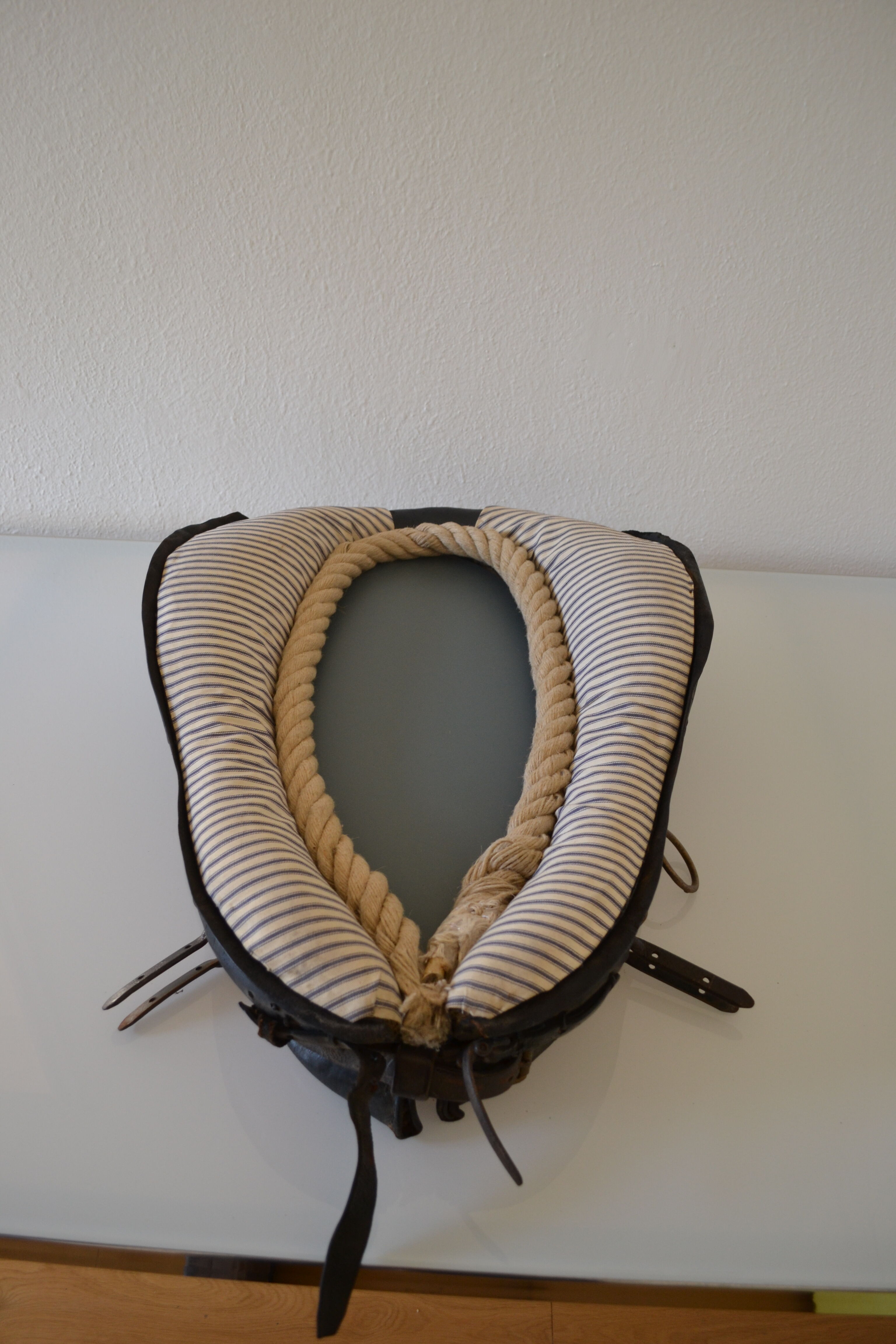 Brutalist mirror horse collar