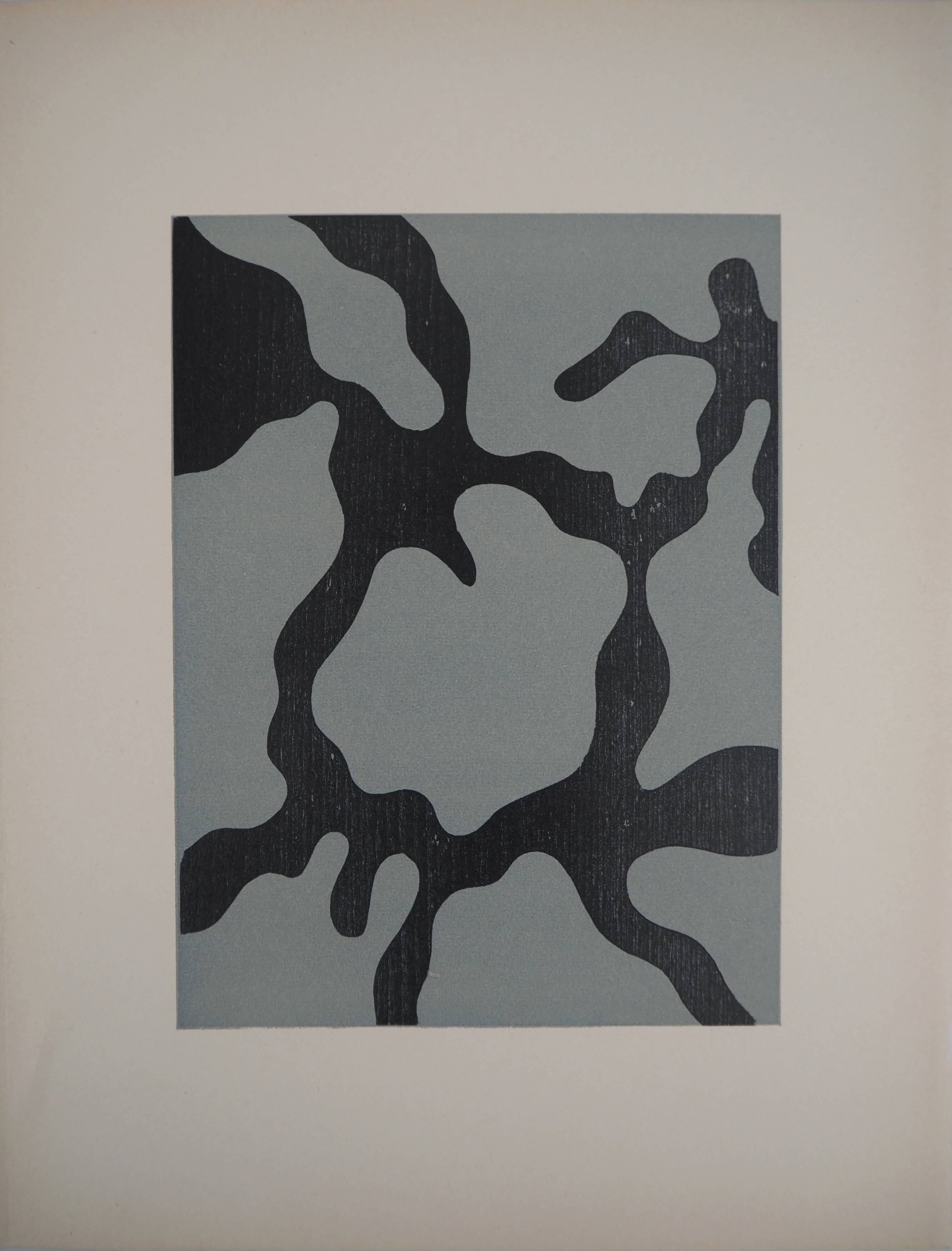 Jean arp: relief i - original woodcut