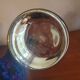 Vintage mercury glass candle holder