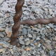 Tripod stool wavy feet
