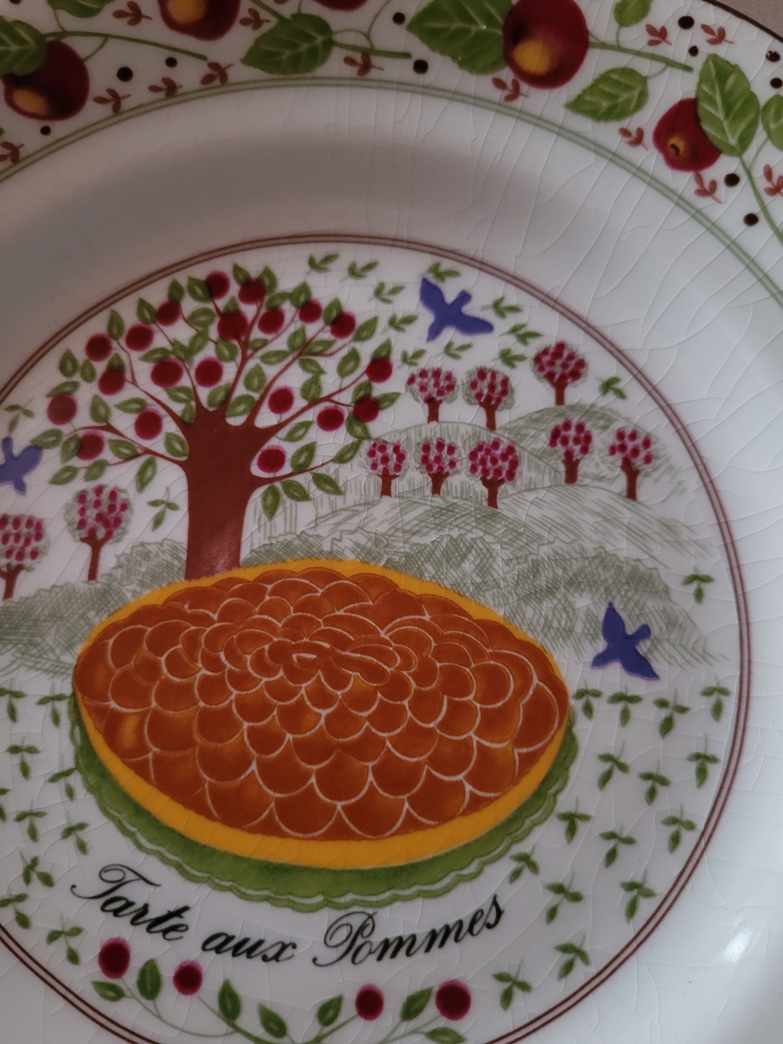 Vintage Gien plate