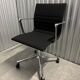 Icf office chair una chair black fabrics