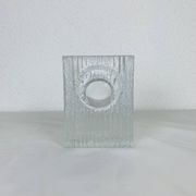 Daum vase, Cratère model, crystal, 1970s