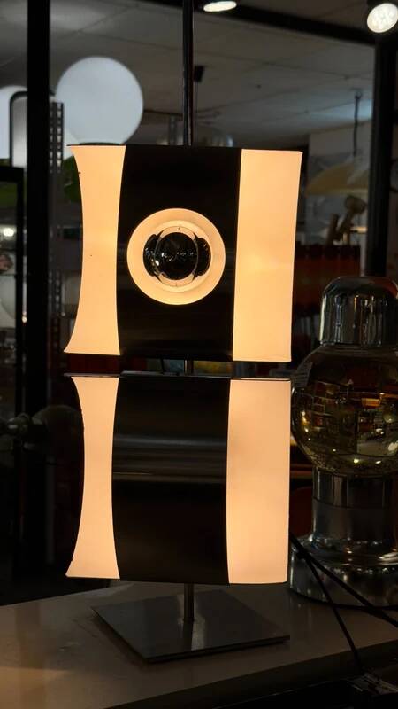 Jocelyne trocmé table lamp oxar - 2 lights - vintage - space age - 1960s/1970s