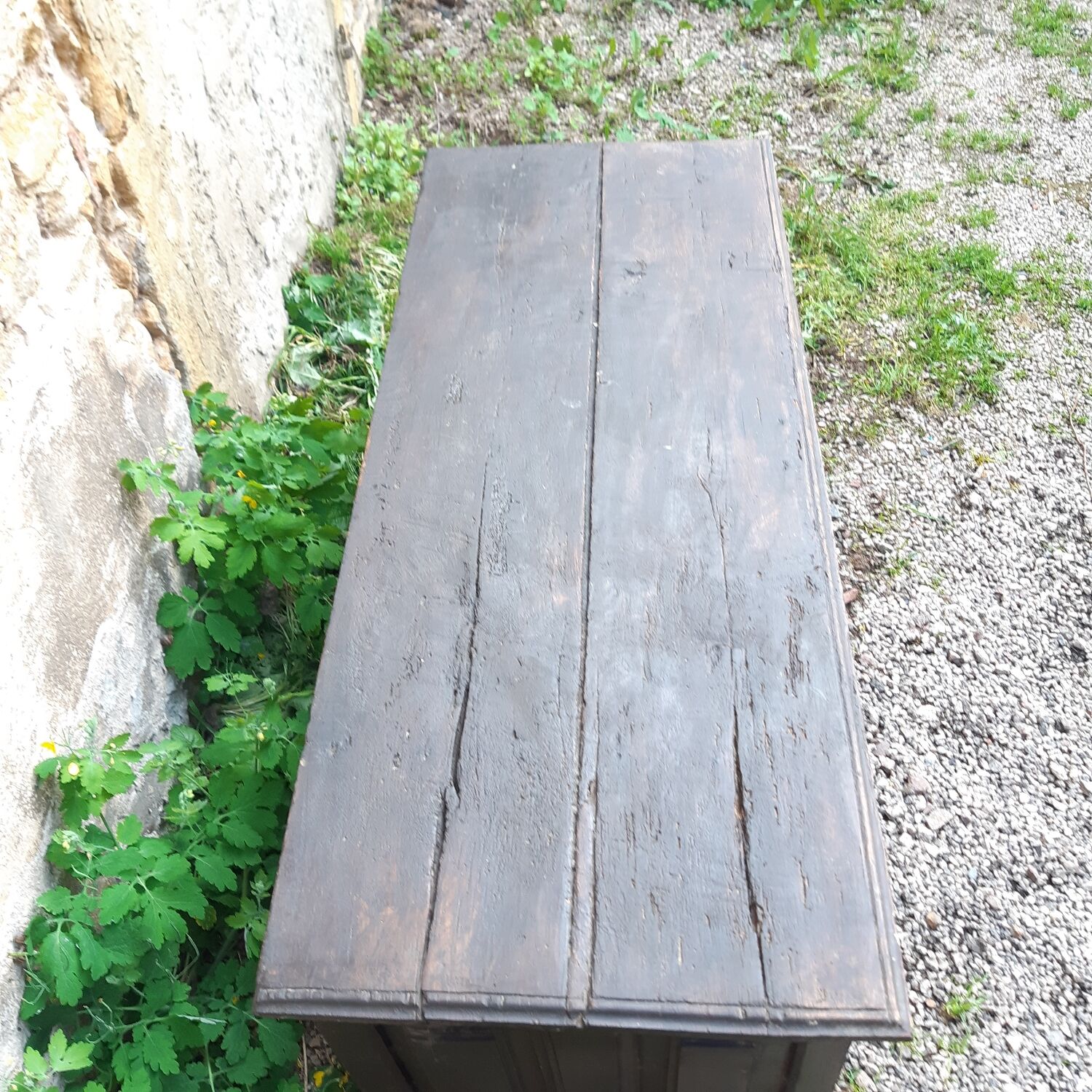 Walnut chest