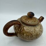 Pyrite stoneware teapot