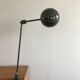 1950s English green workshop lamp