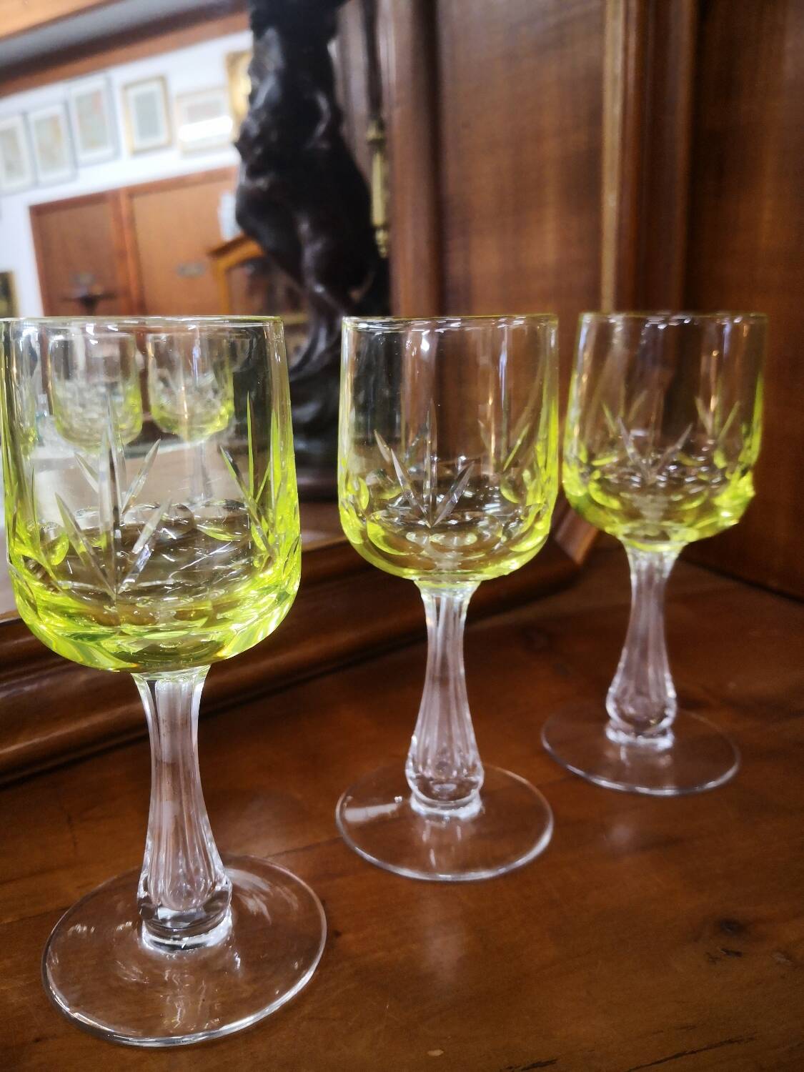 Set of 3 uraline glasses