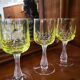 Lot de 3 verres en ouraline