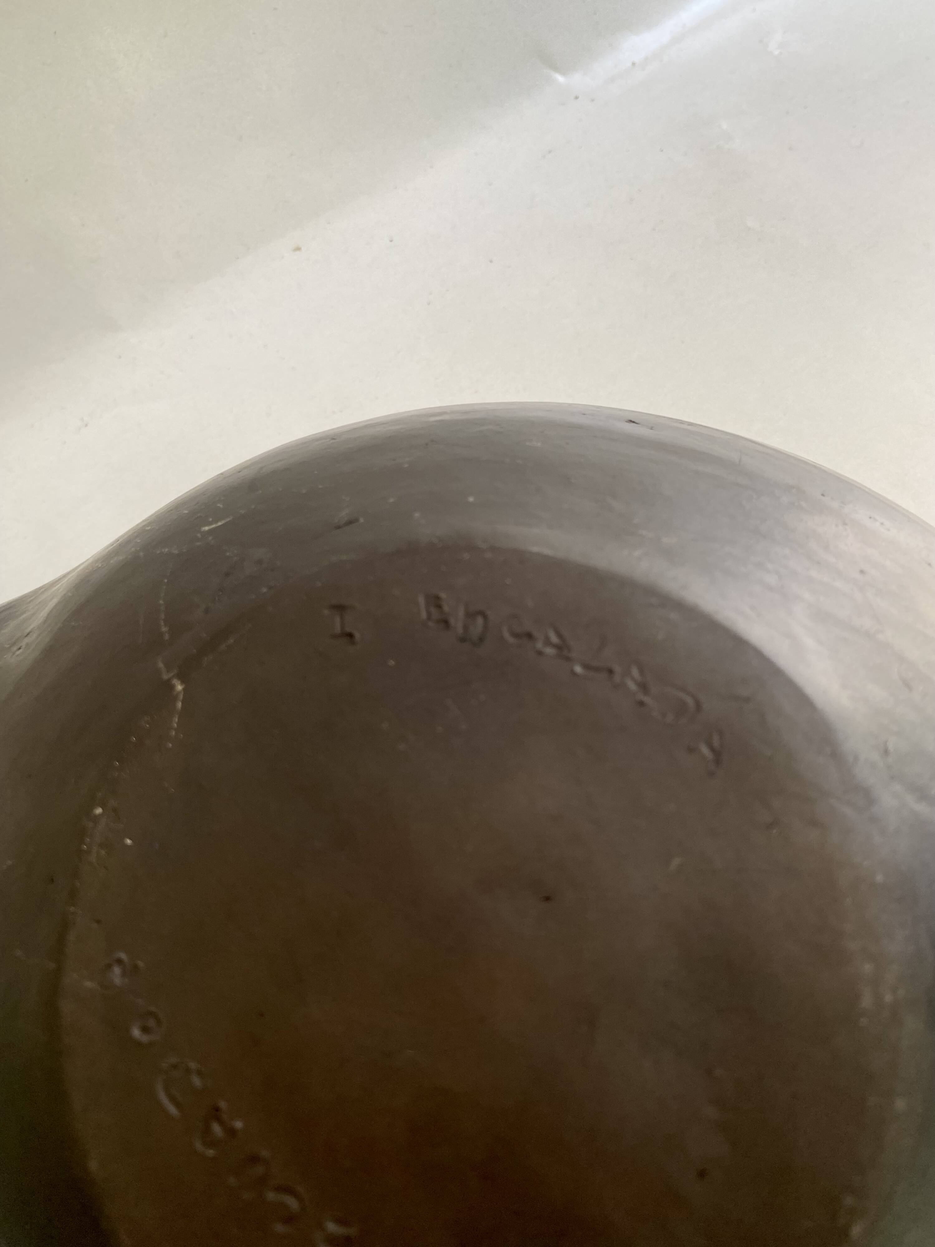 Small terracotta bird plate