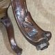 Regency period armchair in 18th century walnut to be reupholstered