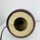 Lampe boule grès vintage, années 60 