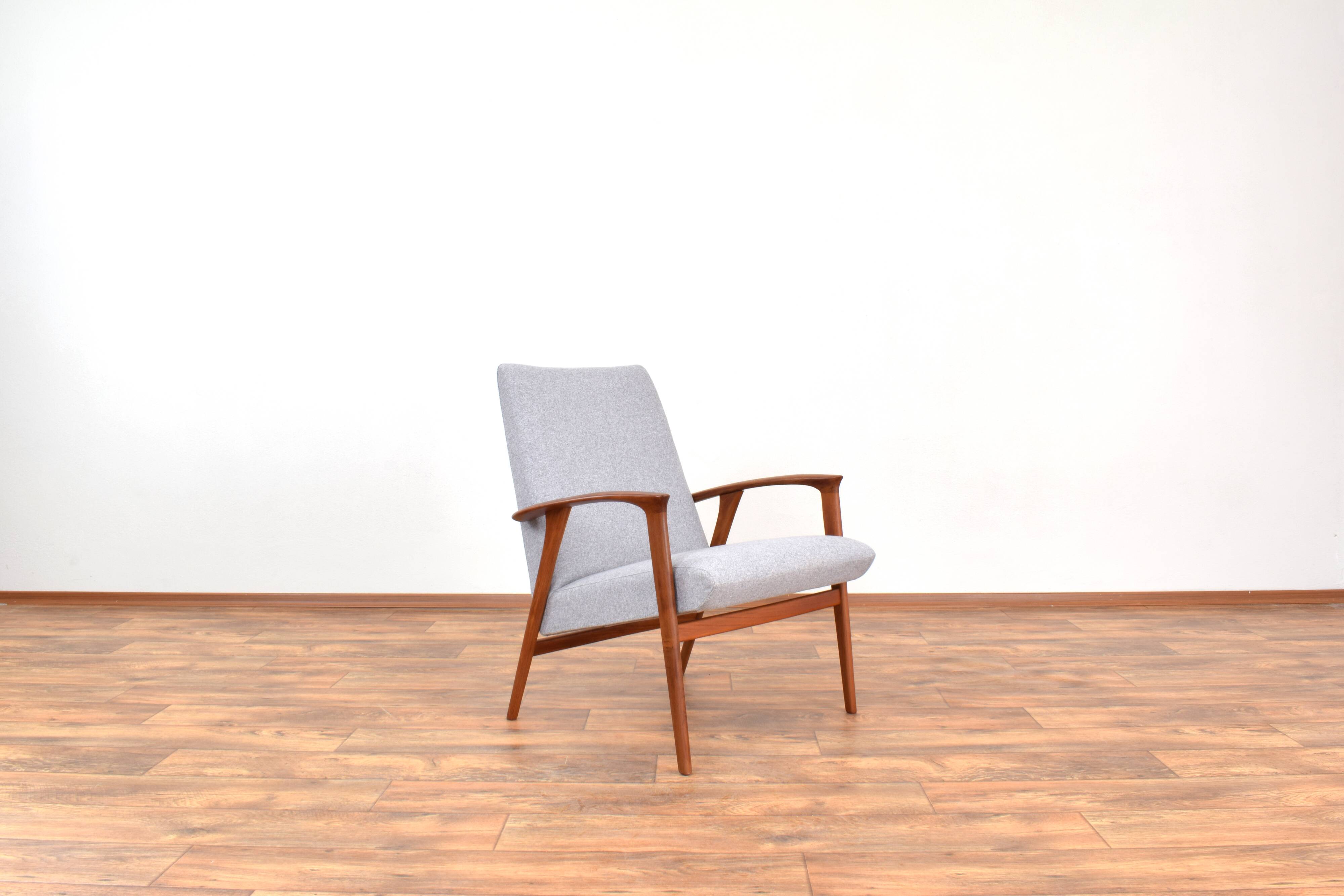 Mid-Century Danish Teak Armchair, 1960s.