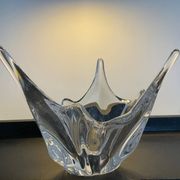 Vide poche vintage en cristal