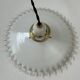 Antique 25.5 cm vintage opal lace pendant light