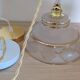 Art Deco glass suspension