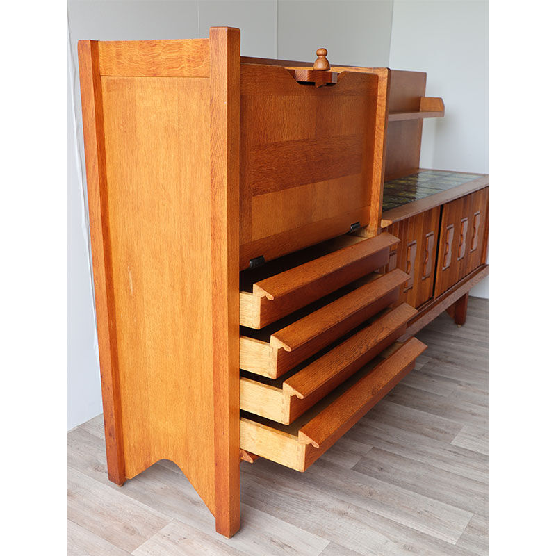 Vintage buffet Guillerme et Chambron edition "Votre Maison" 1960