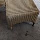 Vintage rattan lounge