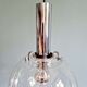 Suspension Space Age in blown bubble glass, 1970s