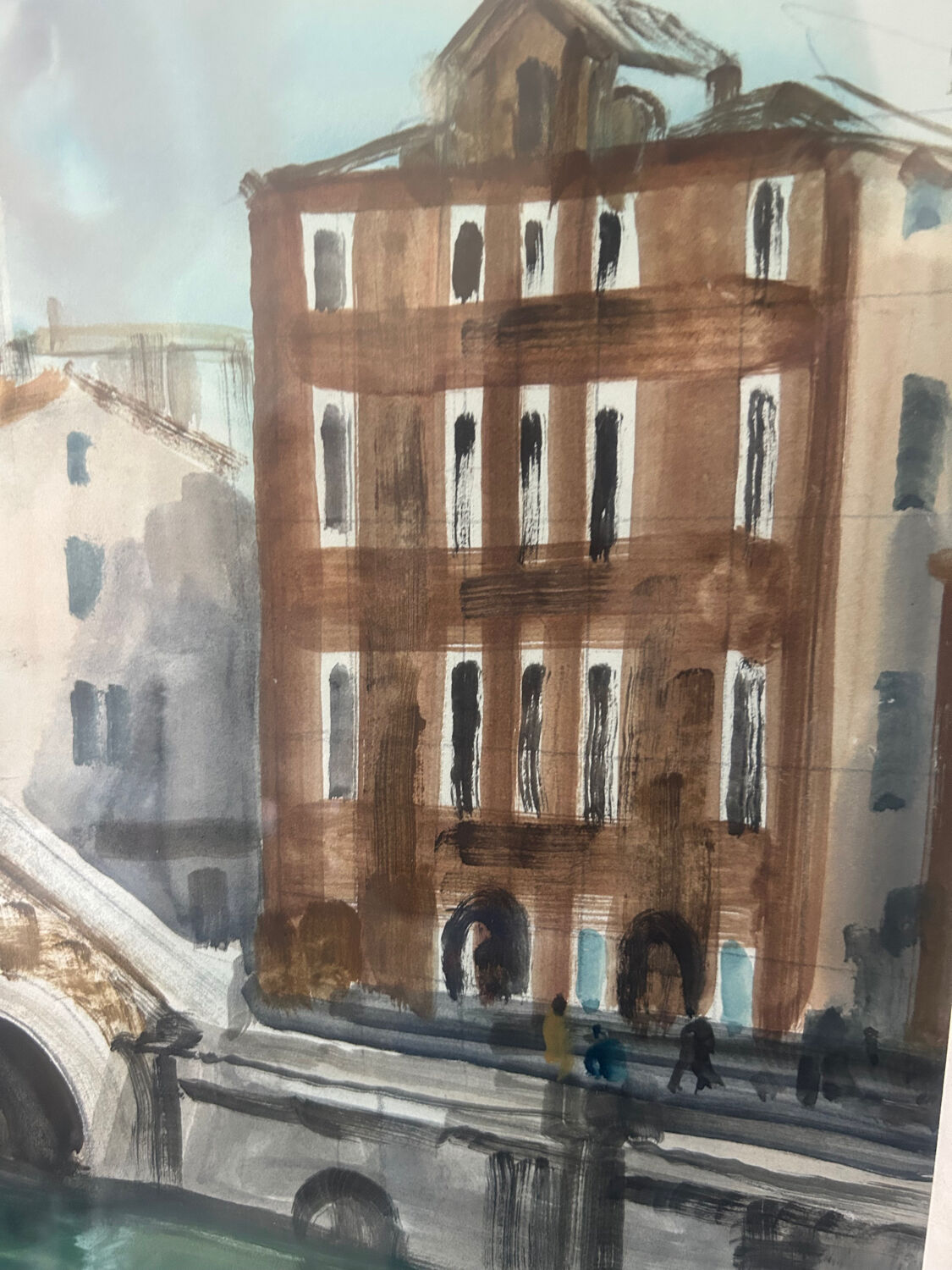 Aquarelle par Decaris