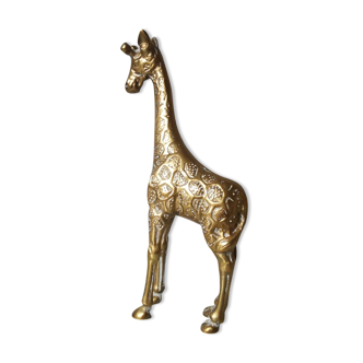 Brass giraffe