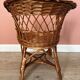 Petit fauteuil osier enfant