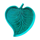Leaf trinket bowl Vallauris